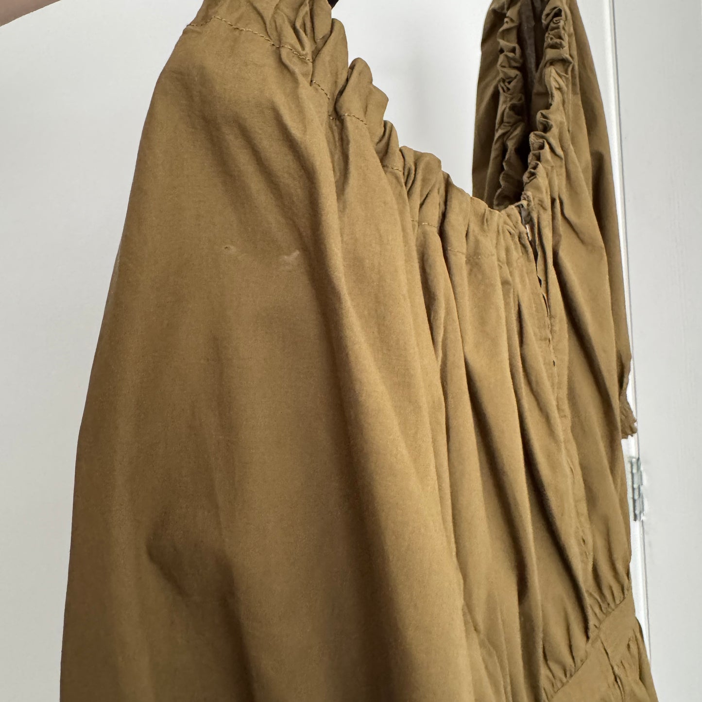 Ulla Johnson "Celia" Dress in Khaki Green, size 12