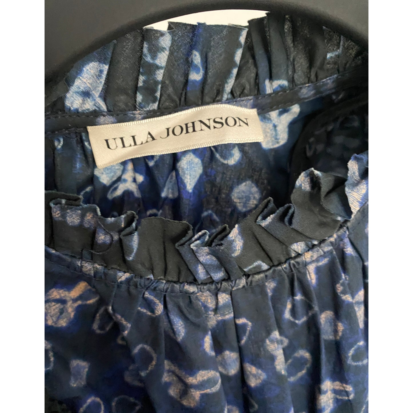 Ulla Johnson "Joan" Cotton Dress in Blue, size 0