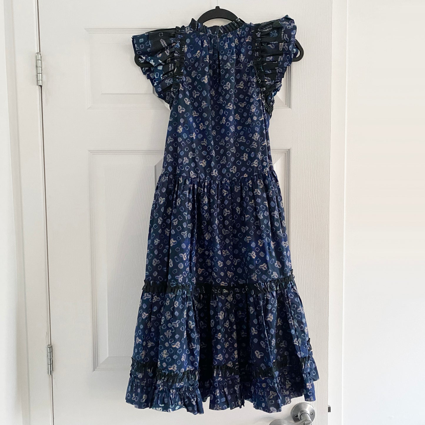 Ulla Johnson "Joan" Cotton Dress in Blue, size 0