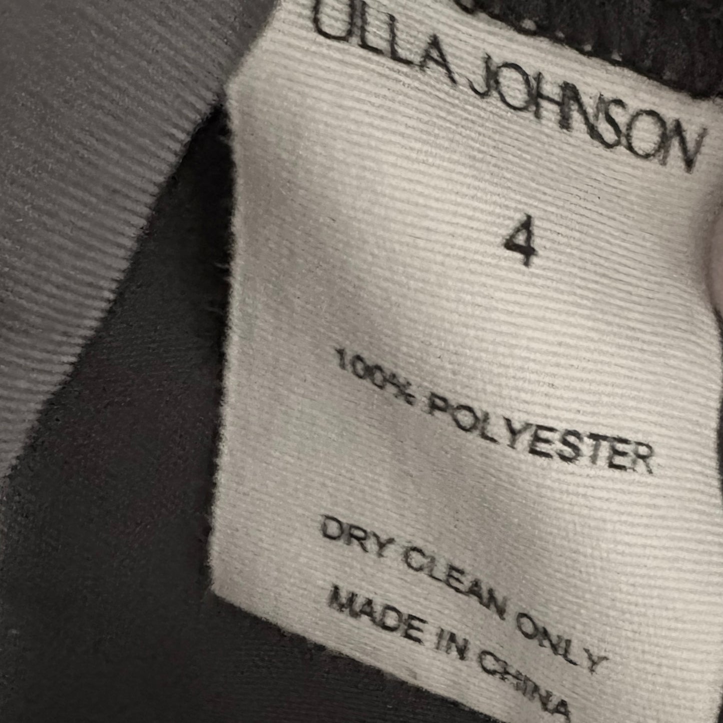 Ulla Johnson "Laurette" Top in Black, size 4