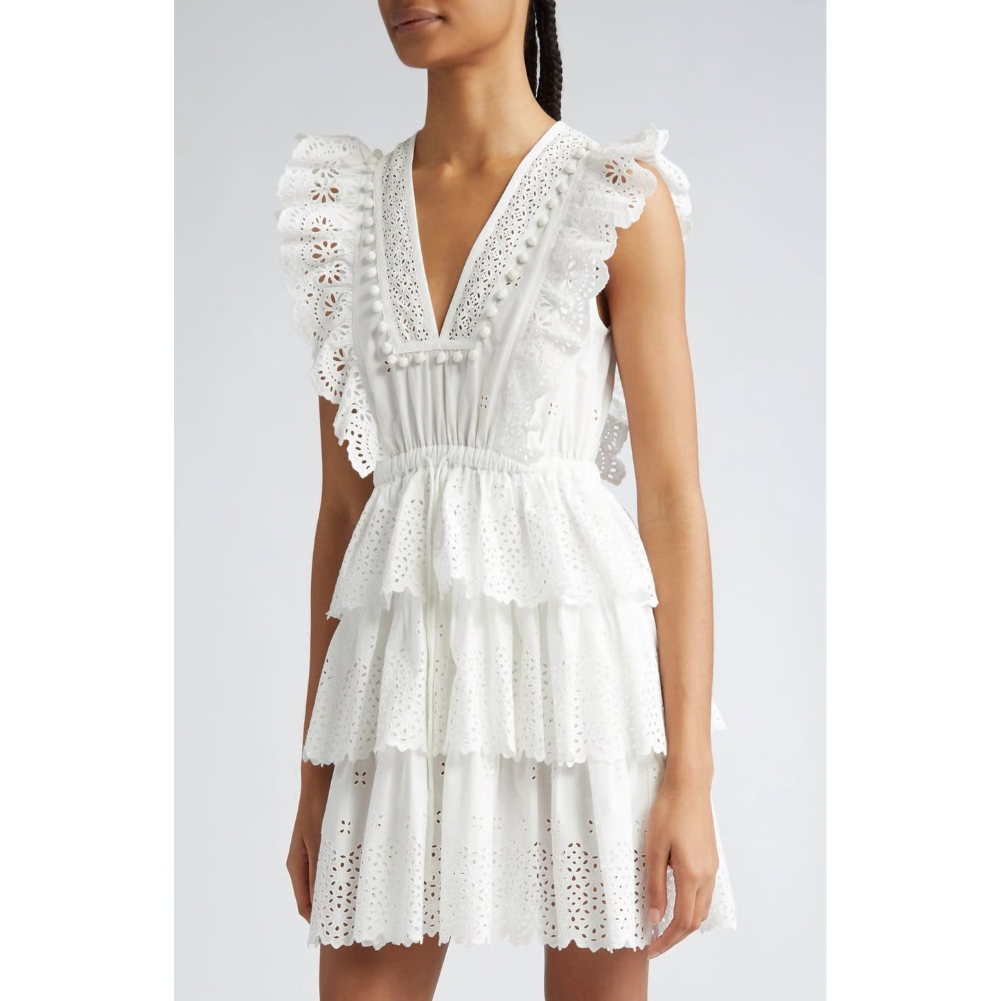 Ulla Johnson "Lilith" Dress in White, size 4