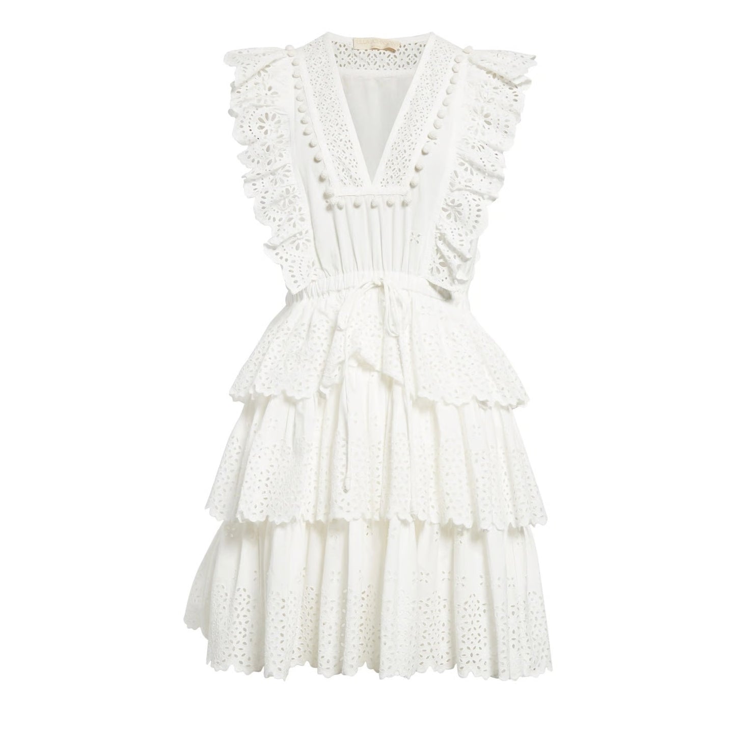 Ulla Johnson "Lilith" Dress in White, size 4