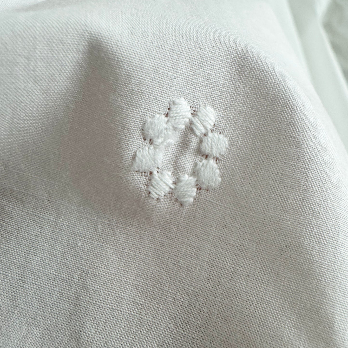 Ulla Johnson "Lennie" Embroidered White Cotton Top, size 4
