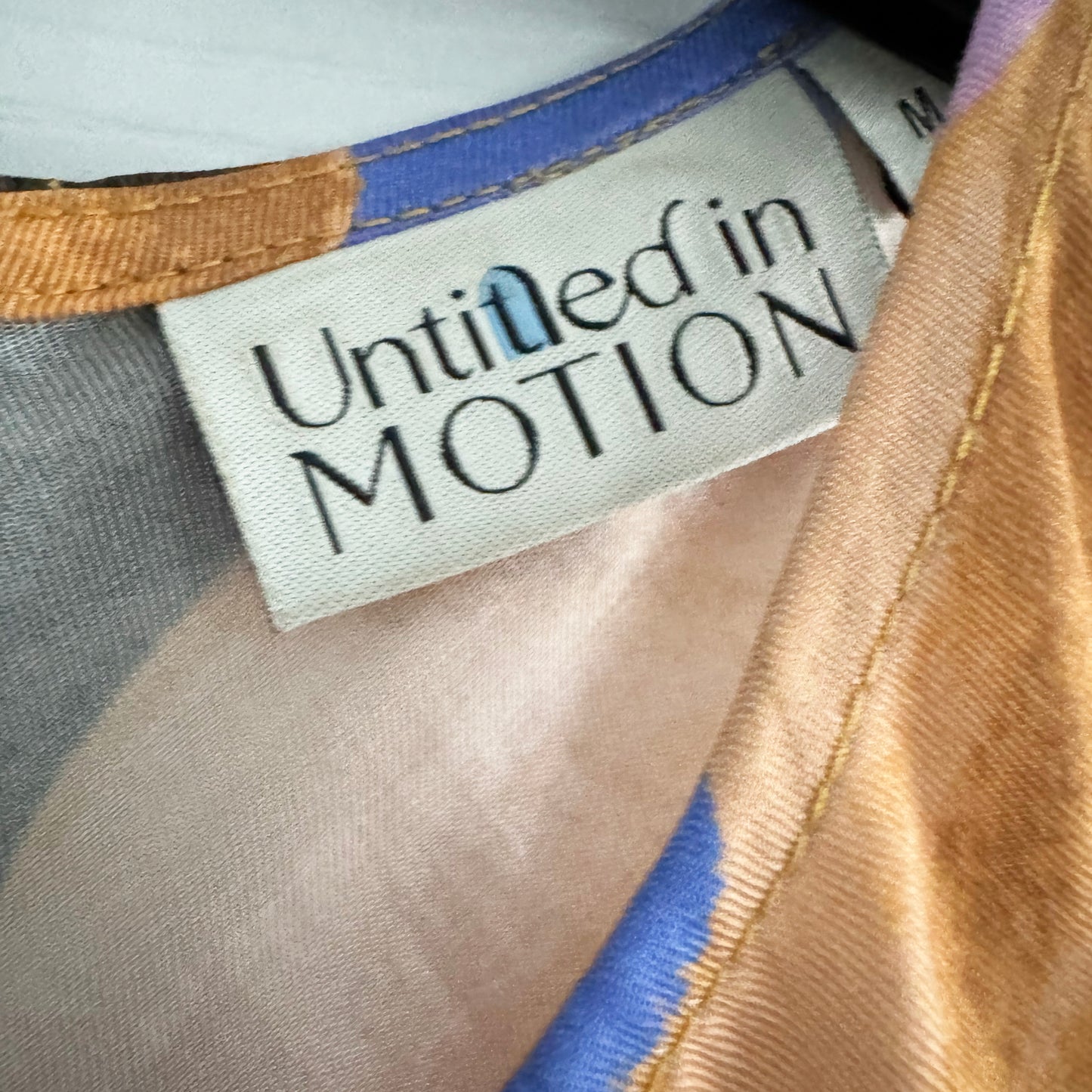 Untitled in Motion "Atlantis" Dress in "Orris", size Medium