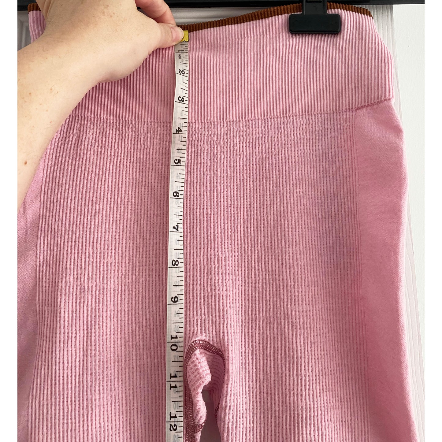 VAARA Pink Merino Base Layer Set in Pink, size Small Top, Medium Leggings