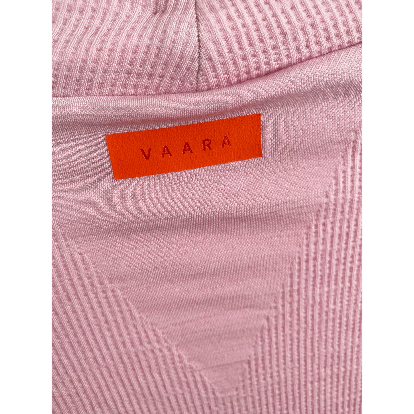 VAARA Pink Merino Base Layer Set in Pink, size Small Top, Medium Leggings