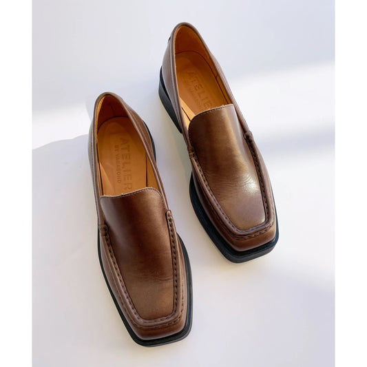 Vagabond Atelier "Carmen" Loafers in Brown, size 41