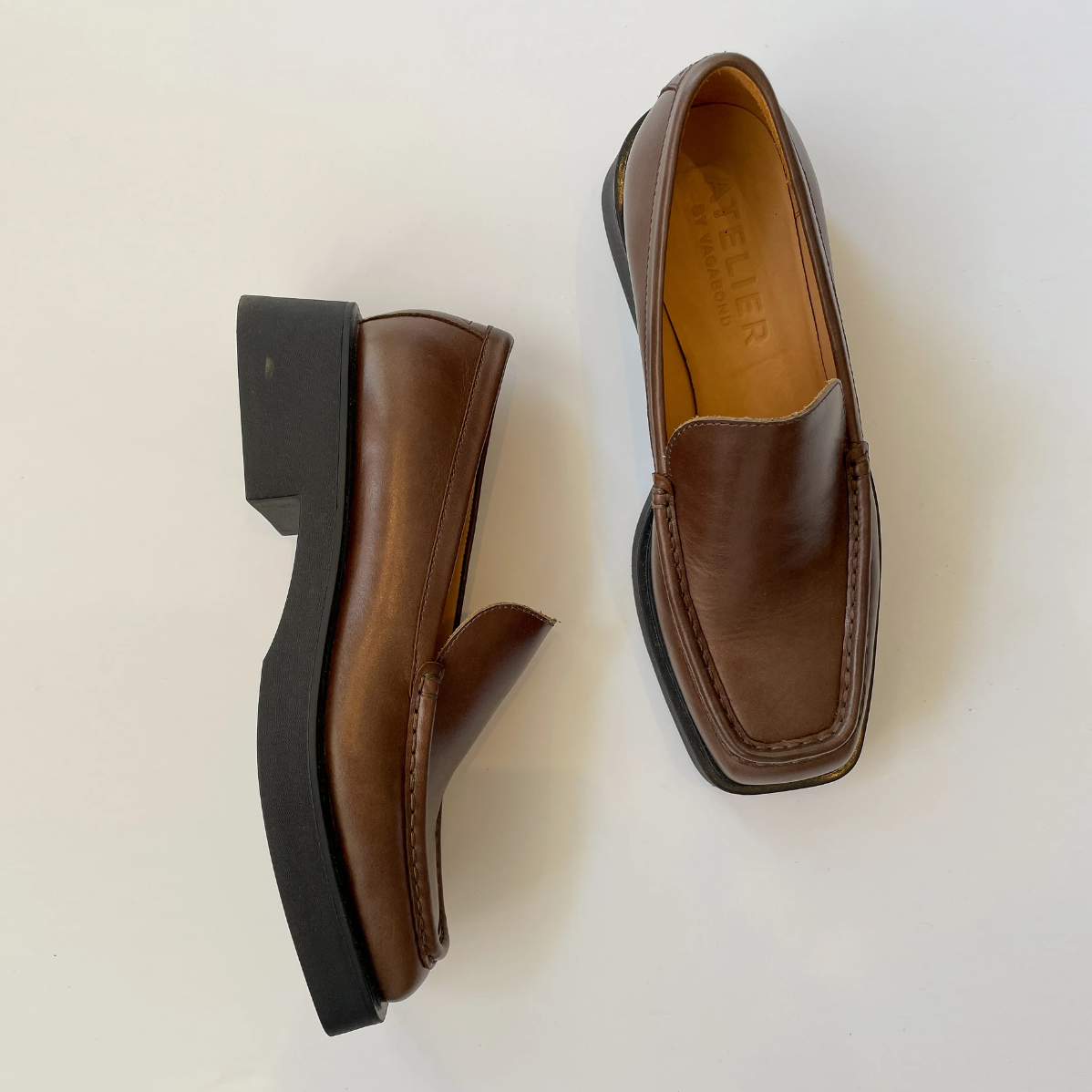 Vagabond Atelier "Carmen" Loafers in Brown, size 41