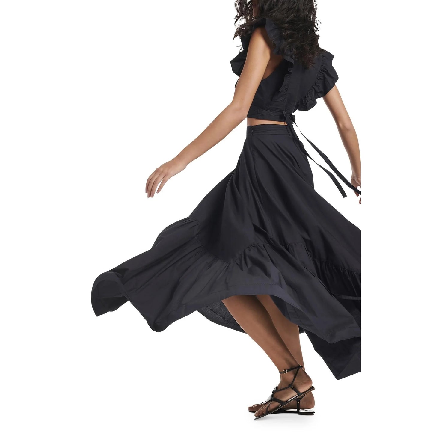 Vanessa Bruno "Astree" Skirt in Black, size 42 (size 10)