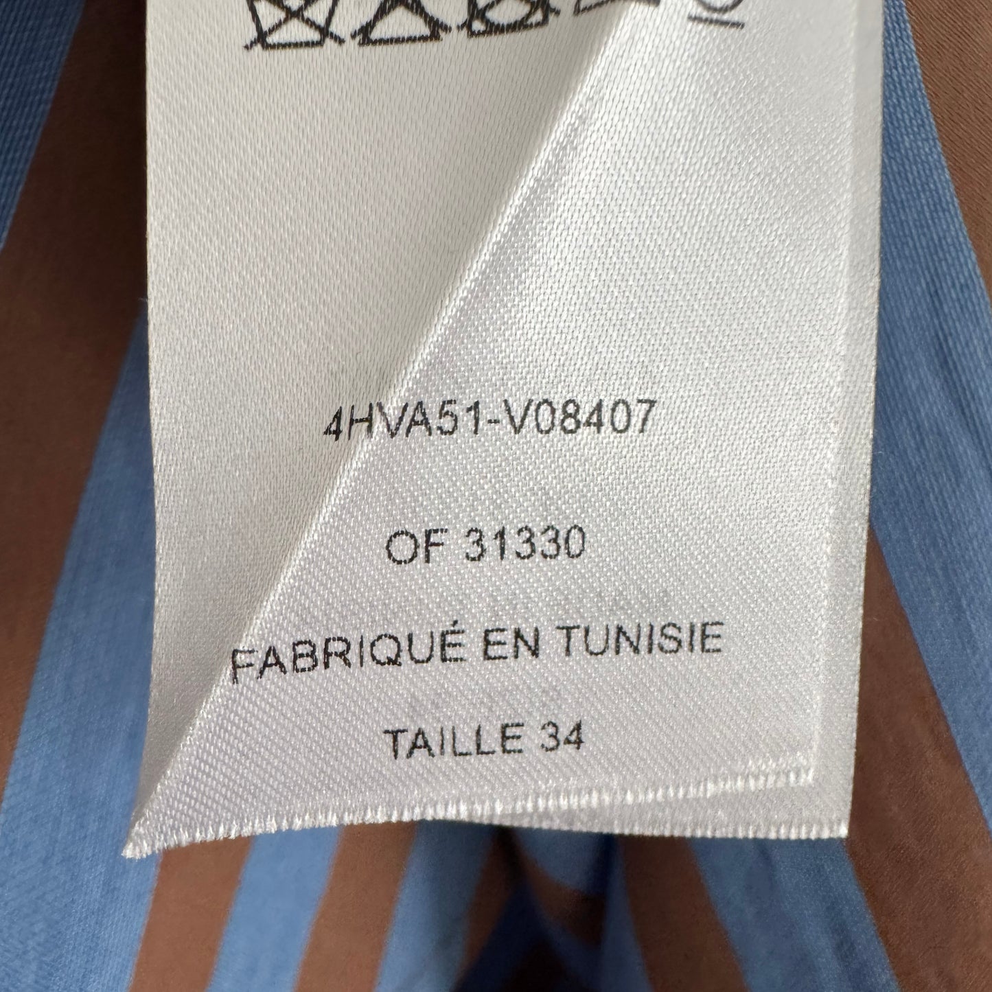 Vanessa Bruno "Brooklyn" Striped Dress, size 34 (fits XS/S)