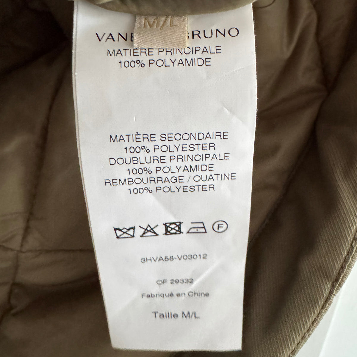 Vanessa Bruno "Basilica" Quilted Vest in Green, size M/L