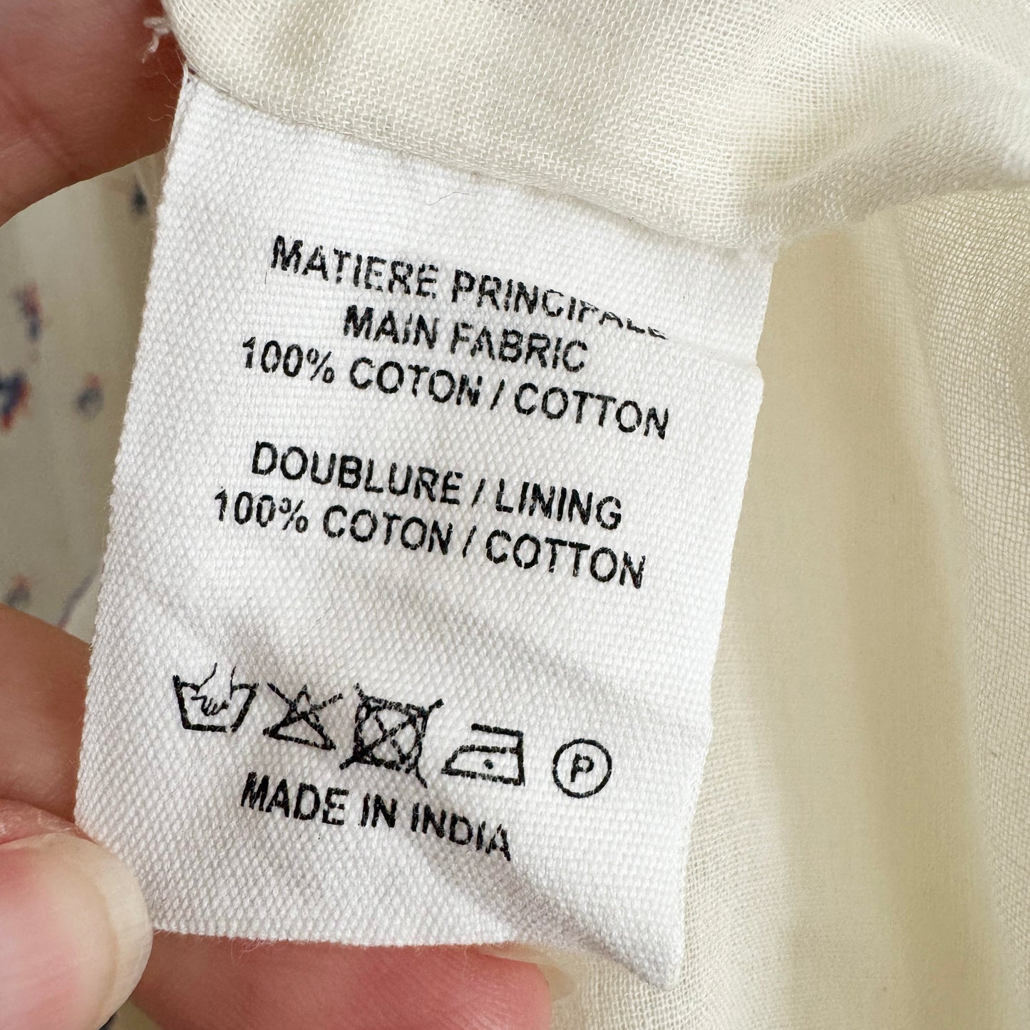 Vanessa Bruno Strapless Cotton Smocked Maxi Dress, size Medium