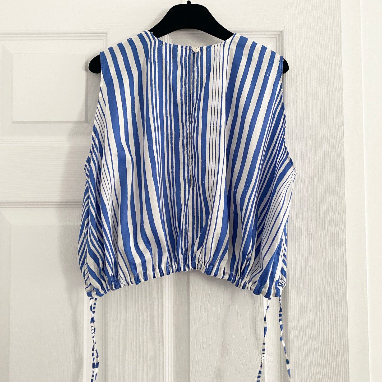 Vanessa Bruno x Souleiado "Callas" Striped Crop Top, size Small