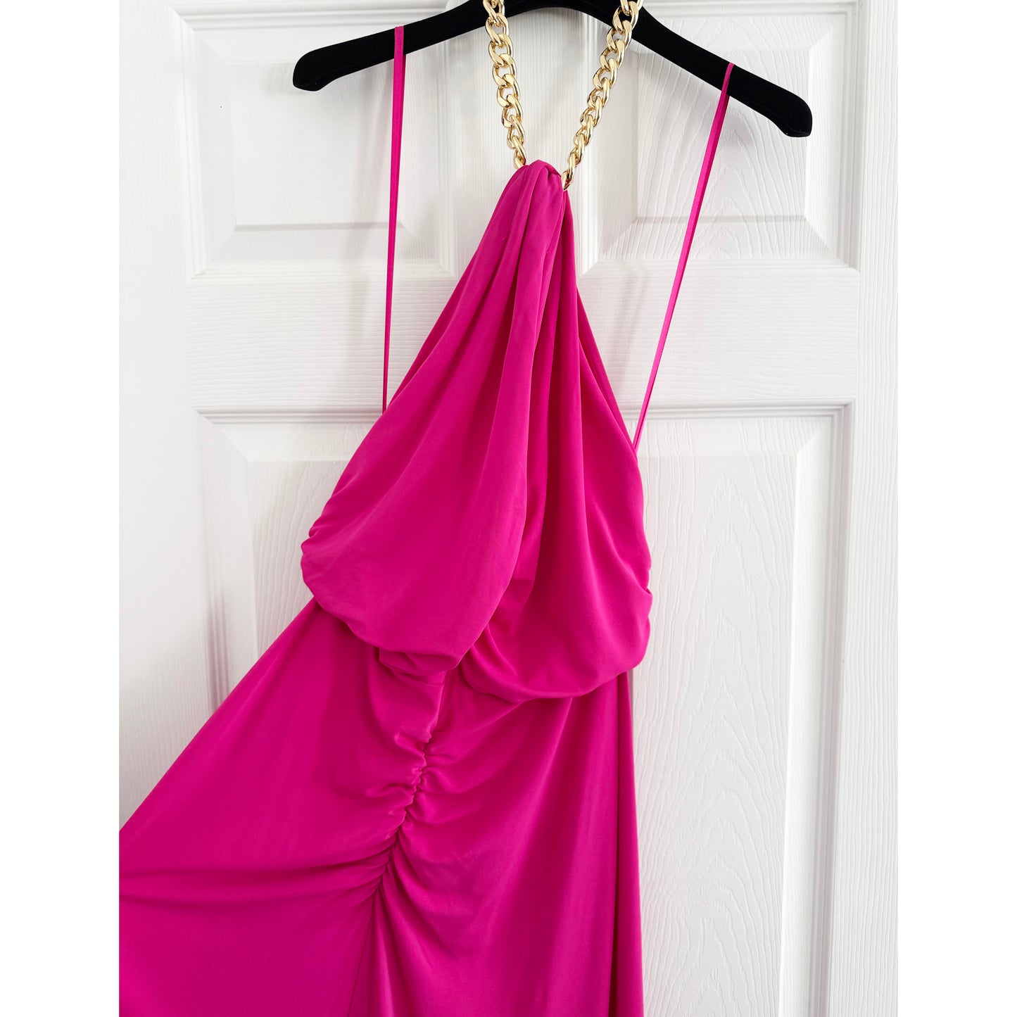 Veronica Beard "Reze" Dress in Hot Pink, size Large