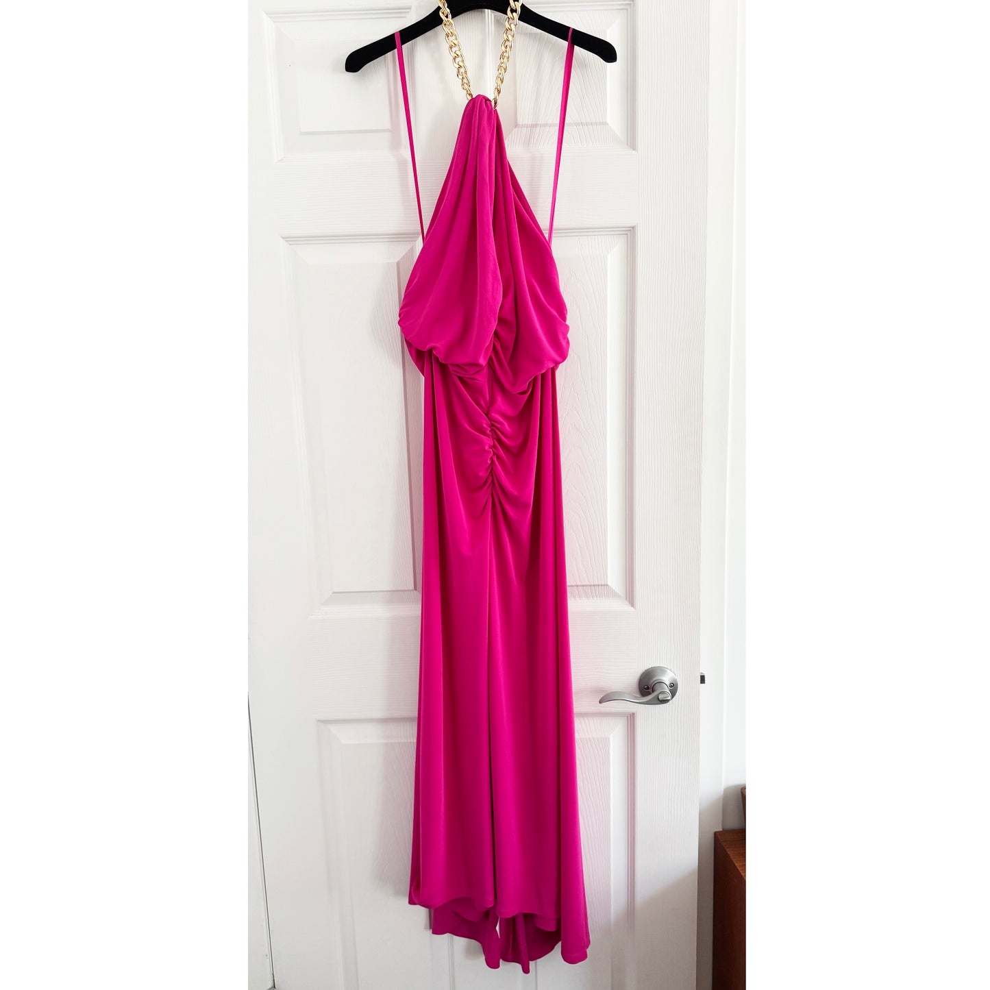 Veronica Beard "Reze" Dress in Hot Pink, size Large
