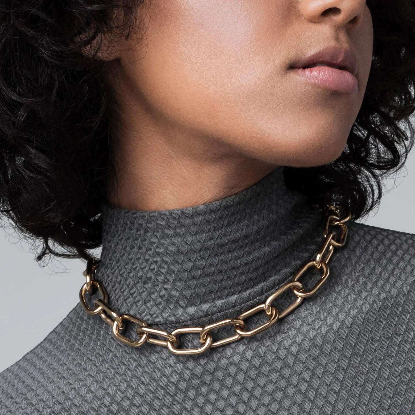 Vitali "Threshold" Chain Necklace in Gold