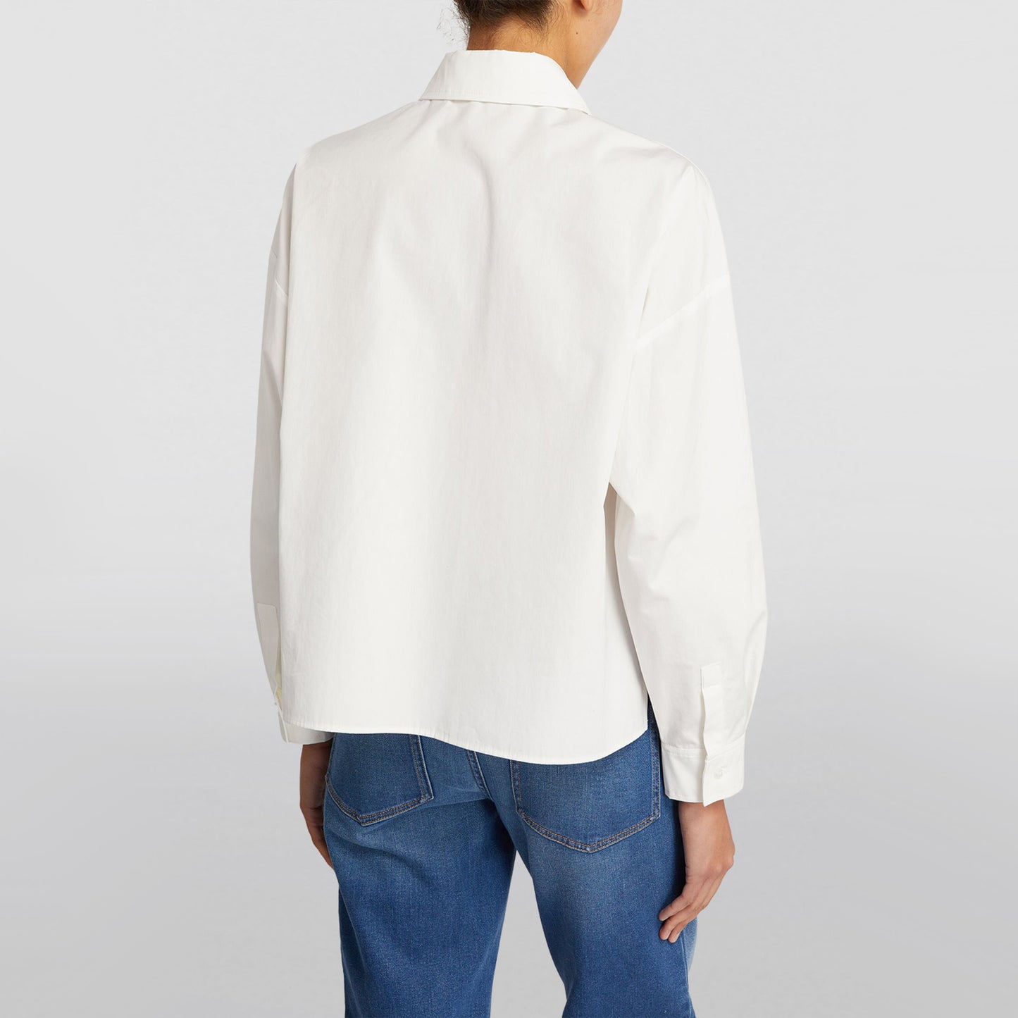 Weekend Max Mara "Carter" Shirt in White, size 8US