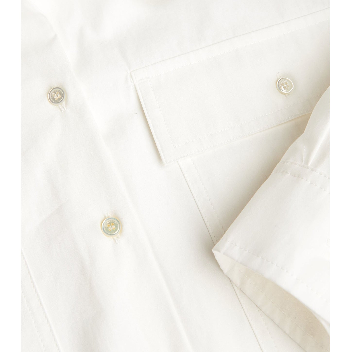 Weekend Max Mara "Carter" Shirt in White, size 8US