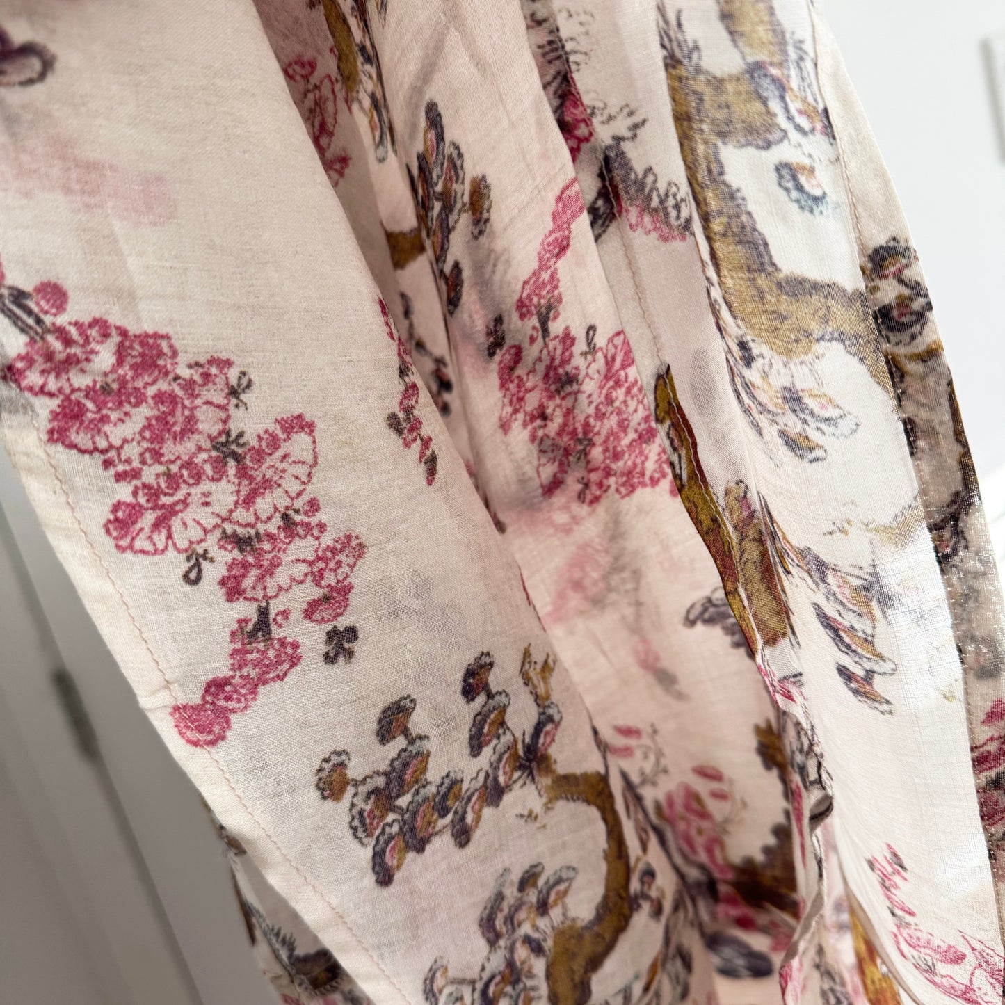 Wiggy Kit "August" Floral Print Dress, size Large