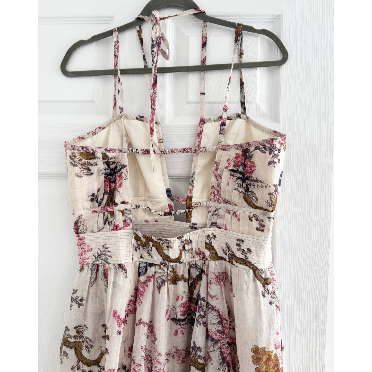 Wiggy Kit "August" Floral Print Dress, size Large