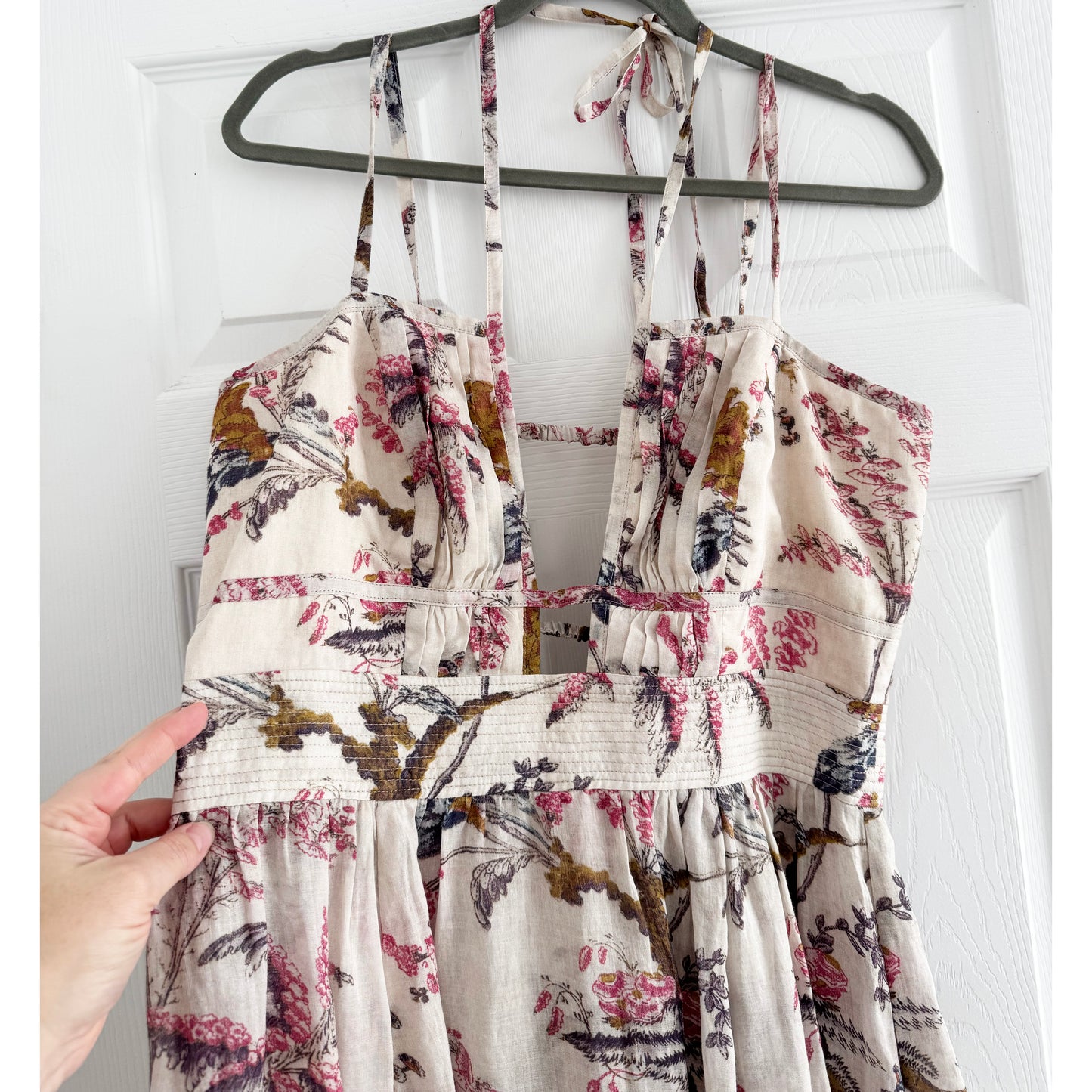 Wiggy Kit "August" Floral Print Dress, size Large