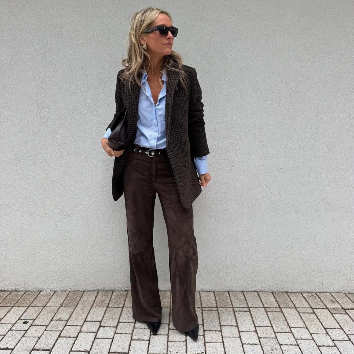 Wiggy Kit "Beatnik" Blazer in Tweed, size Large