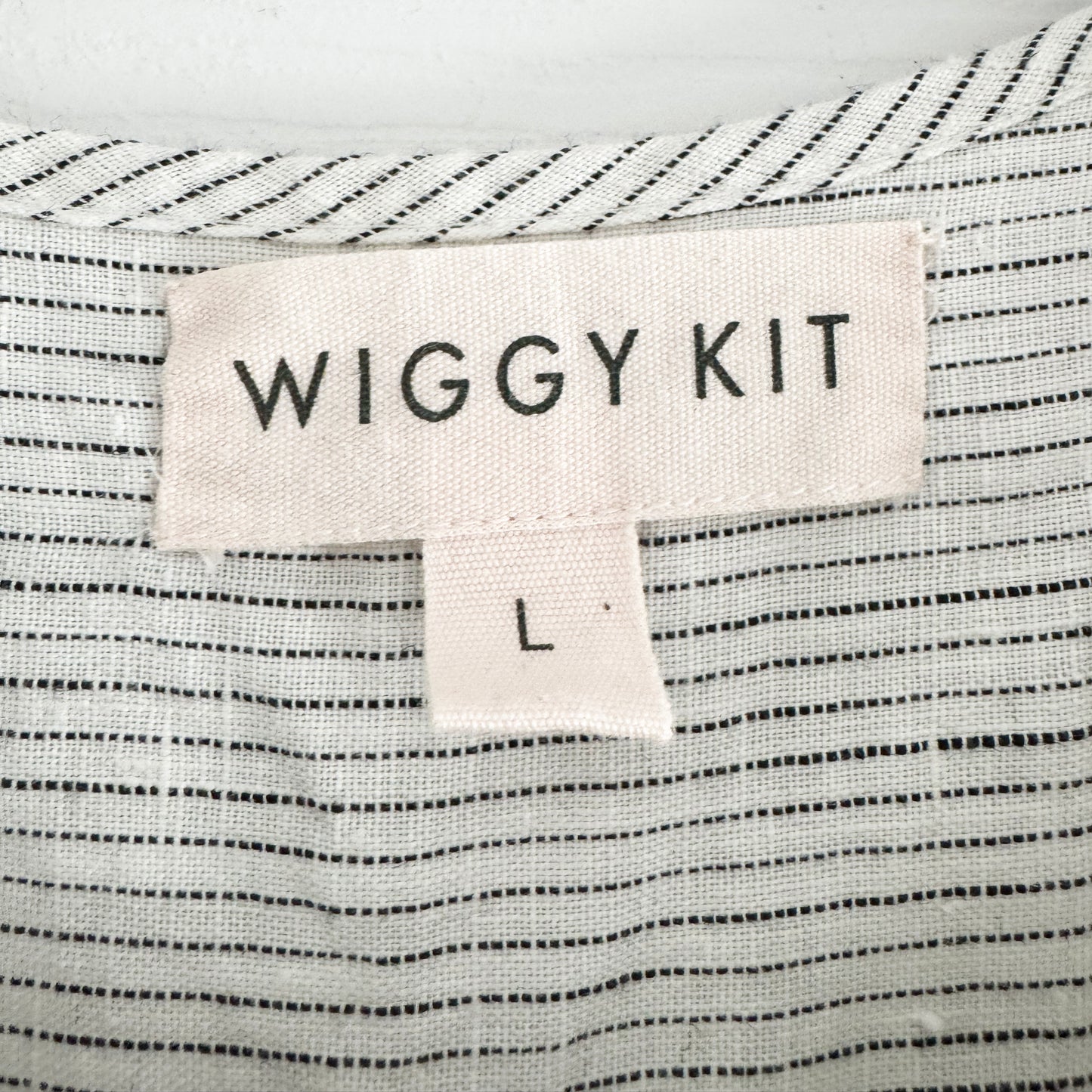 Wiggy Kit Haut "Libertine" en Lin Rayé, taille Large