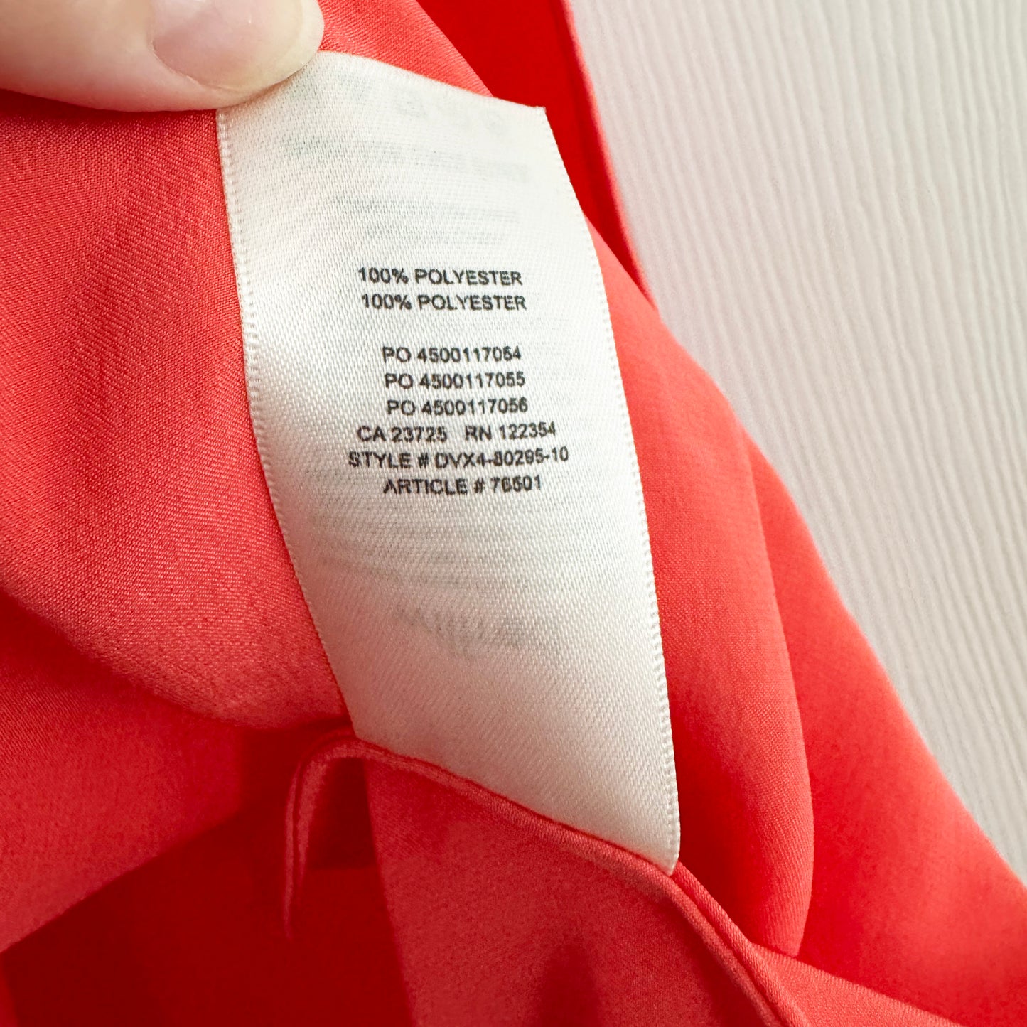 Wilfred Satiny Slip Mini Dress in Coral, size Small