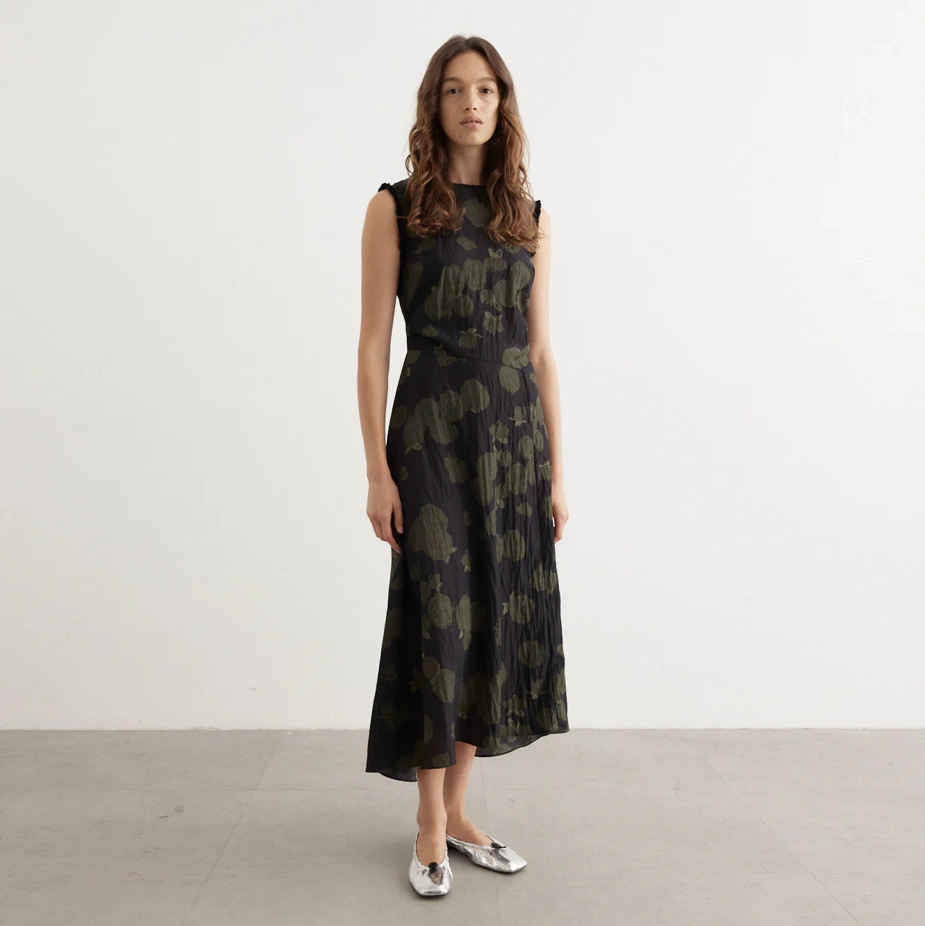 Baum und Pferdgarten "Atina" Dress in Black/Green, size 36 (size small)