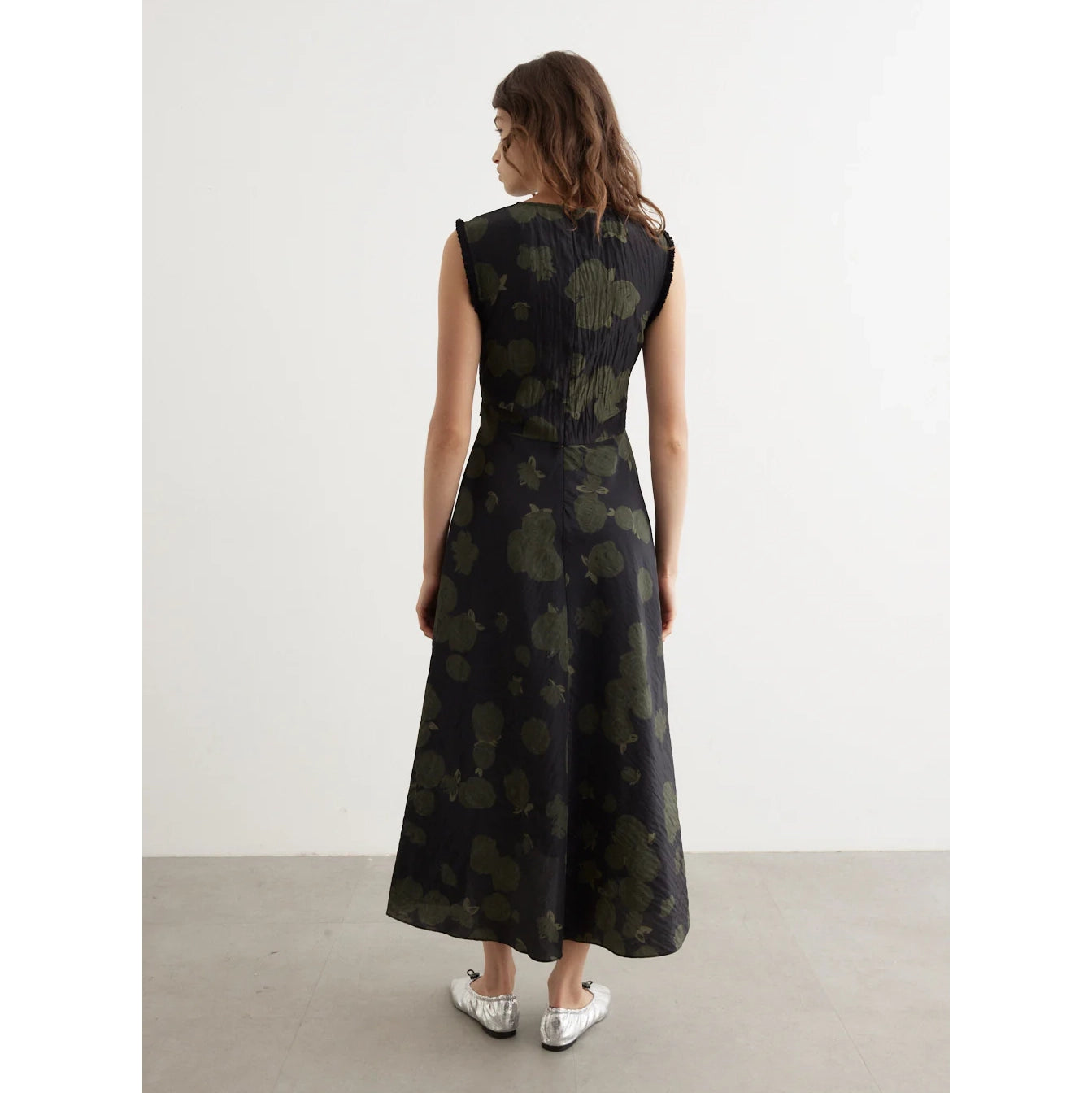 Baum und Pferdgarten "Atina" Dress in Black/Green, size 36 (size small)