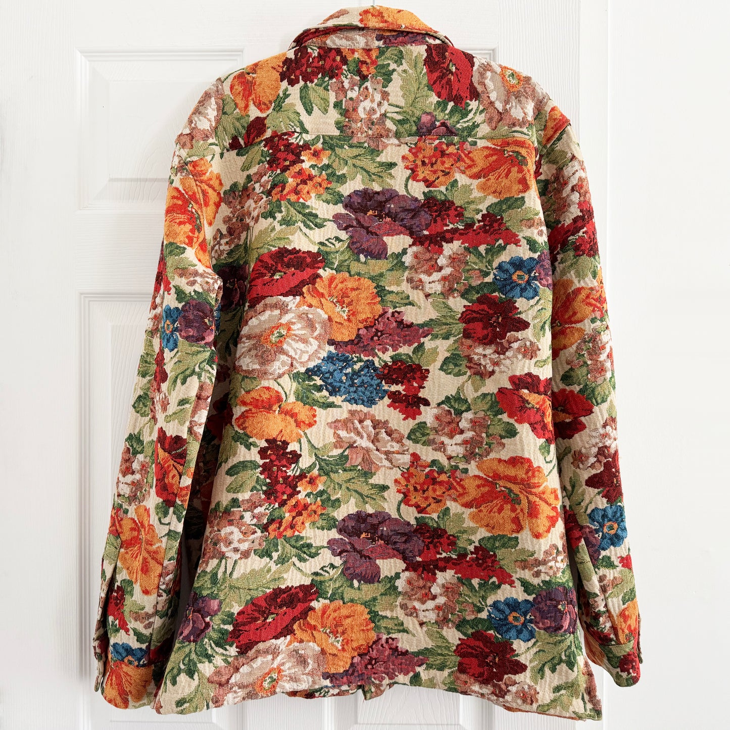 Woodbird Floral Jacquard Shirt/Jacket, size XL