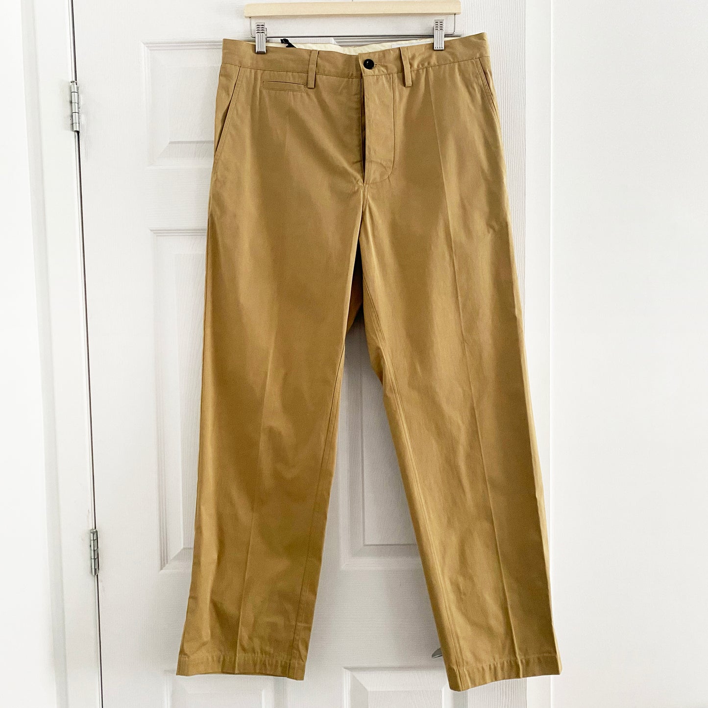 Works And Days "Cordura" classic chino in Khaki, size Large
