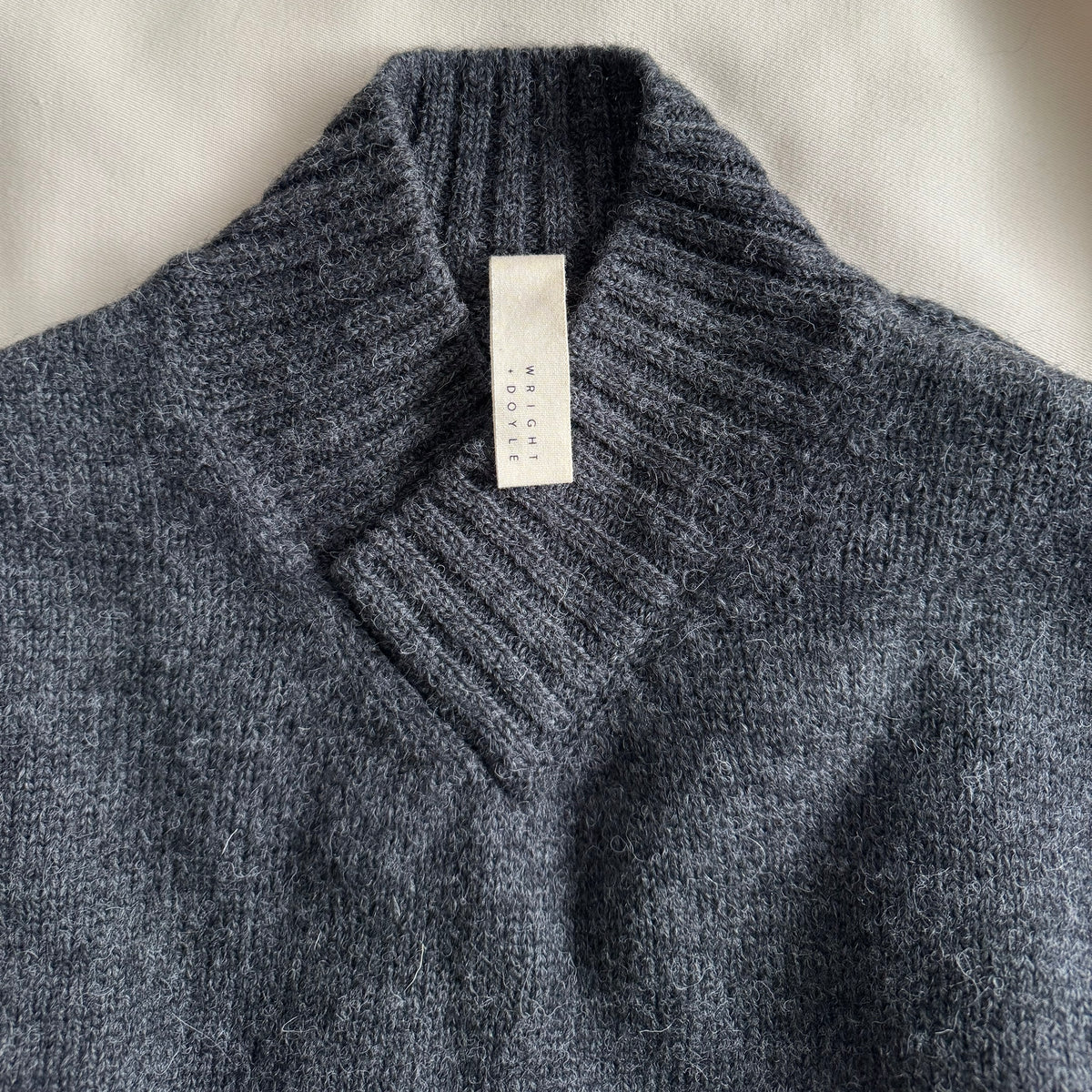 Wright & Doyle "Krefeld" Jumper in Dark Grey, size "0"