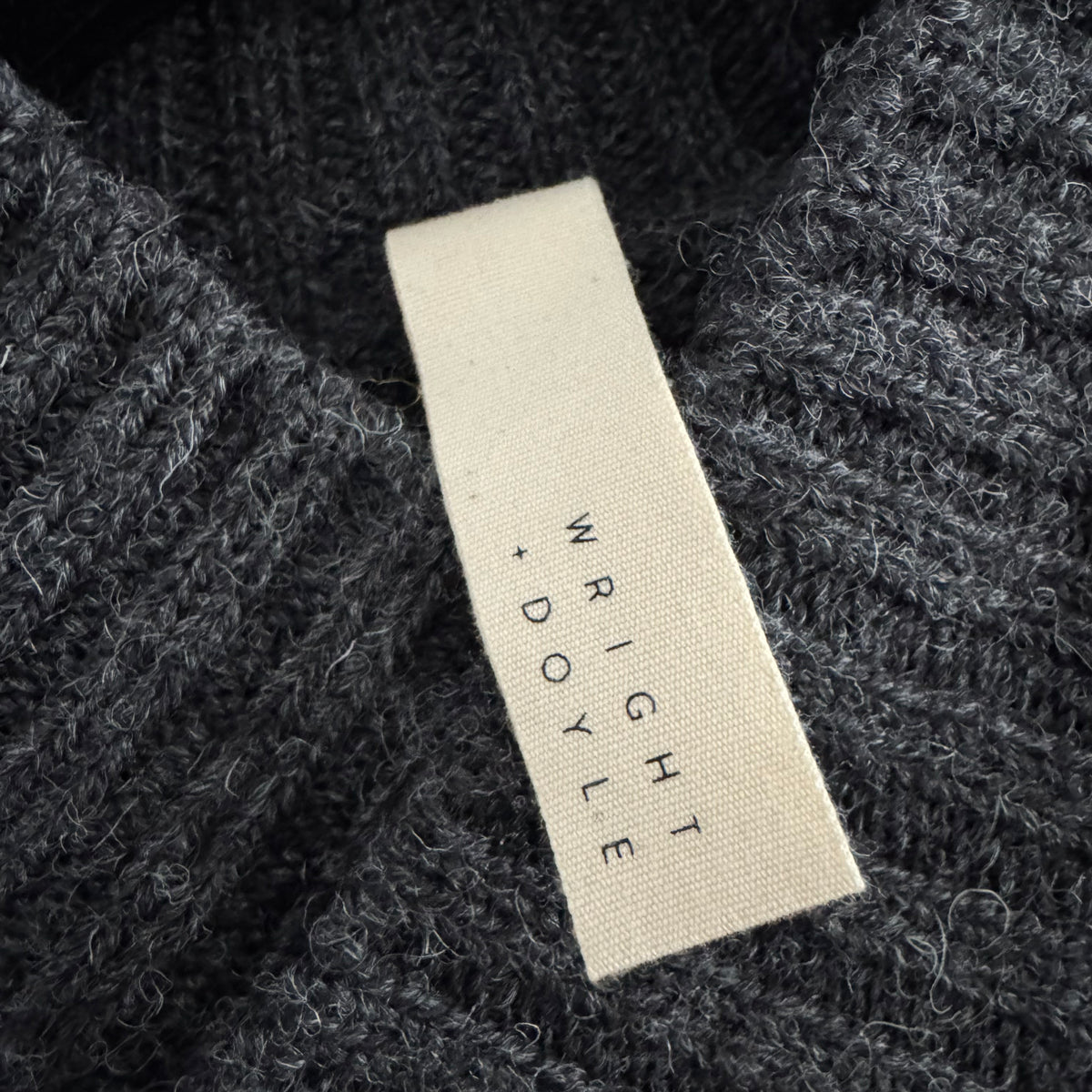Wright & Doyle "Krefeld" Jumper in Dark Grey, size "0"