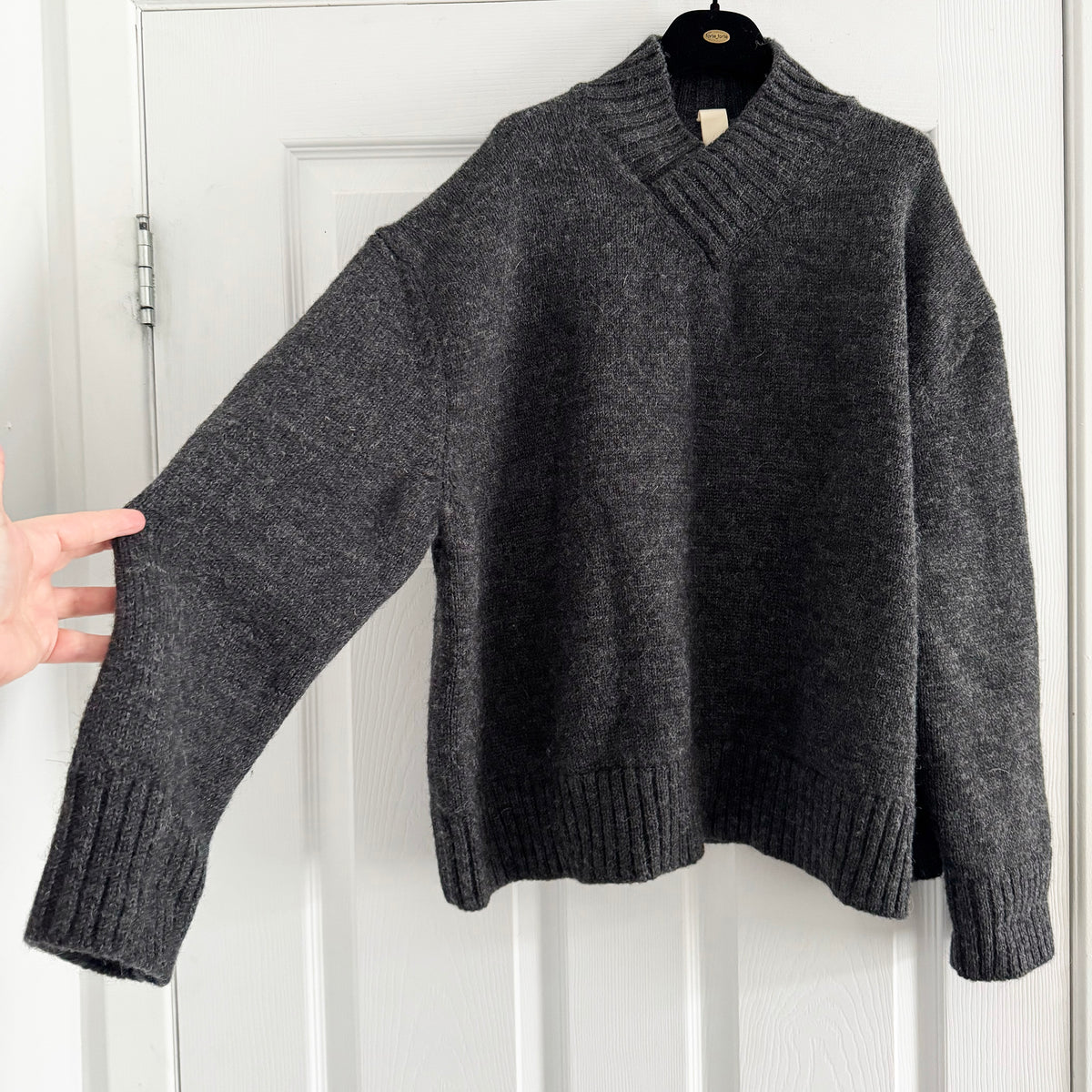 Wright & Doyle "Krefeld" Jumper in Dark Grey, size "0"
