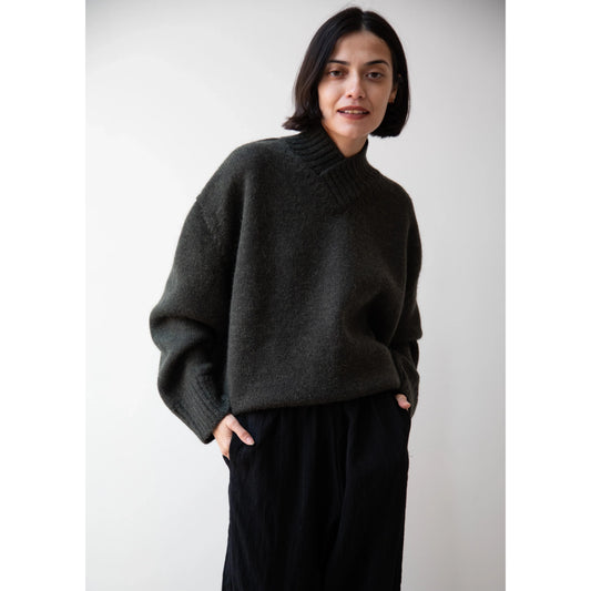 Wright & Doyle "Krefeld" Jumper in Dark Grey, size "0"