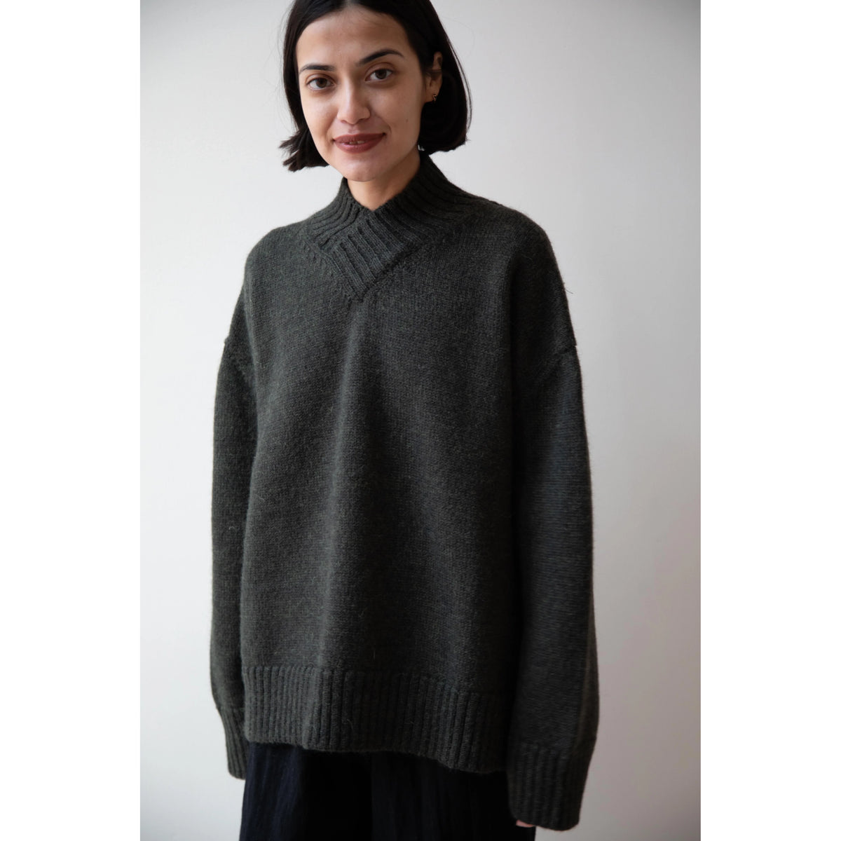 Wright & Doyle "Krefeld" Jumper in Dark Grey, size "0"