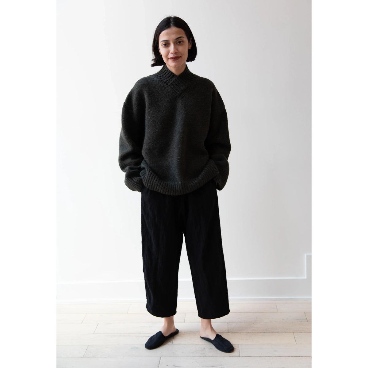 Wright & Doyle "Krefeld" Jumper in Dark Grey, size "0"