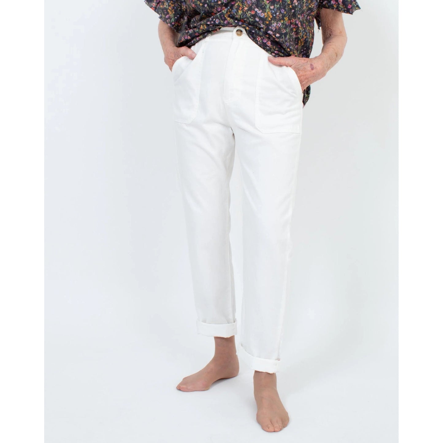 Xirena "Tucker" Utility Pant in White, size Large