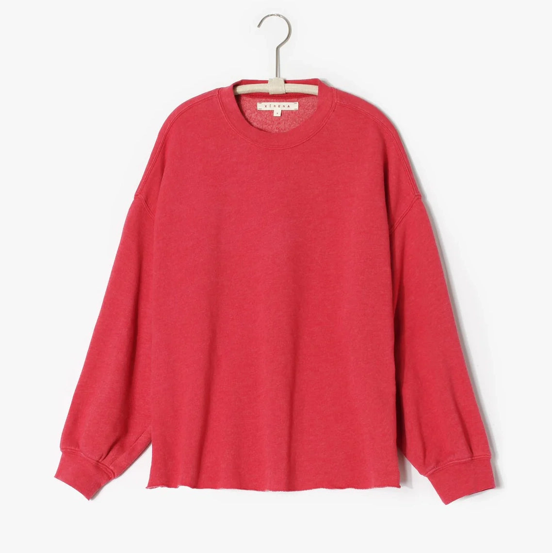 Xirena "honor" Sweatshirt in Red, Size Small