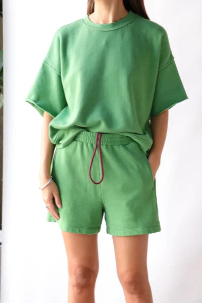 Xirena "O.G." Sweatshirt in Green, size XS (fits XS-S)