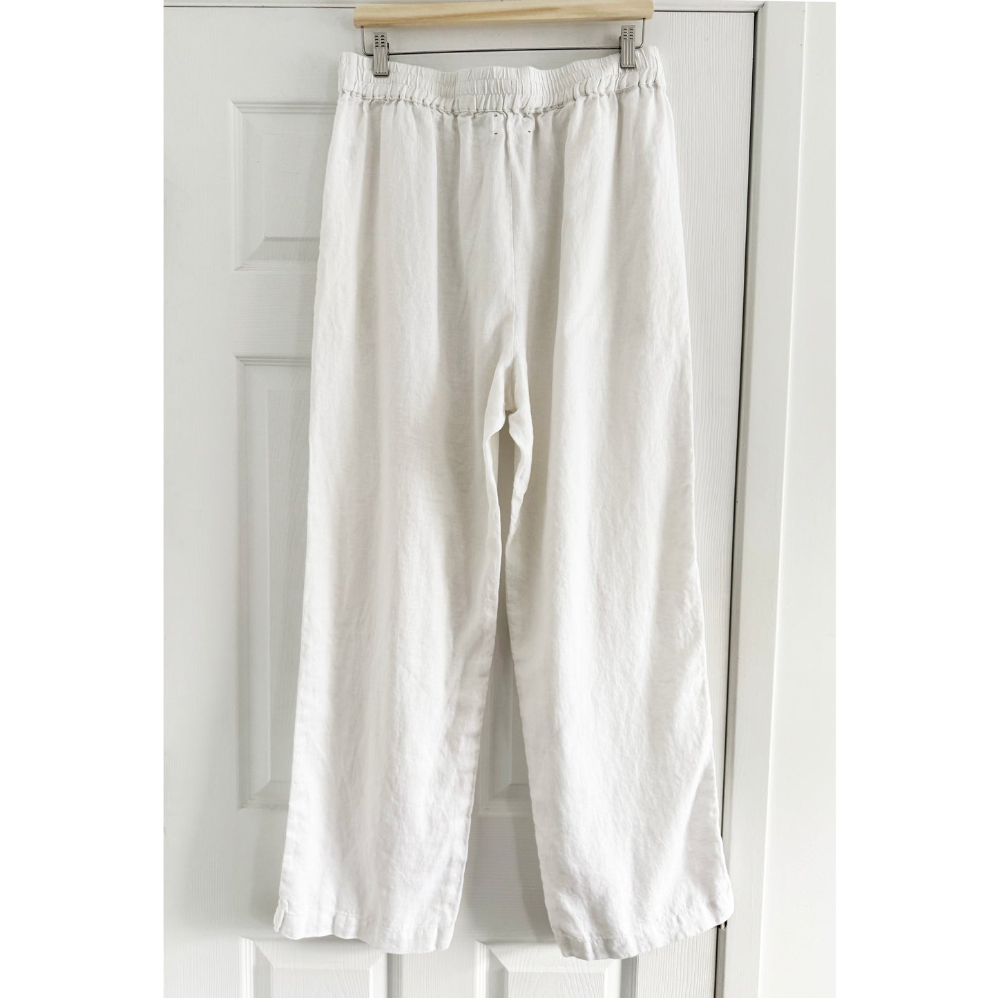 Xirena "Atticus" Linen Pants in White, size XL