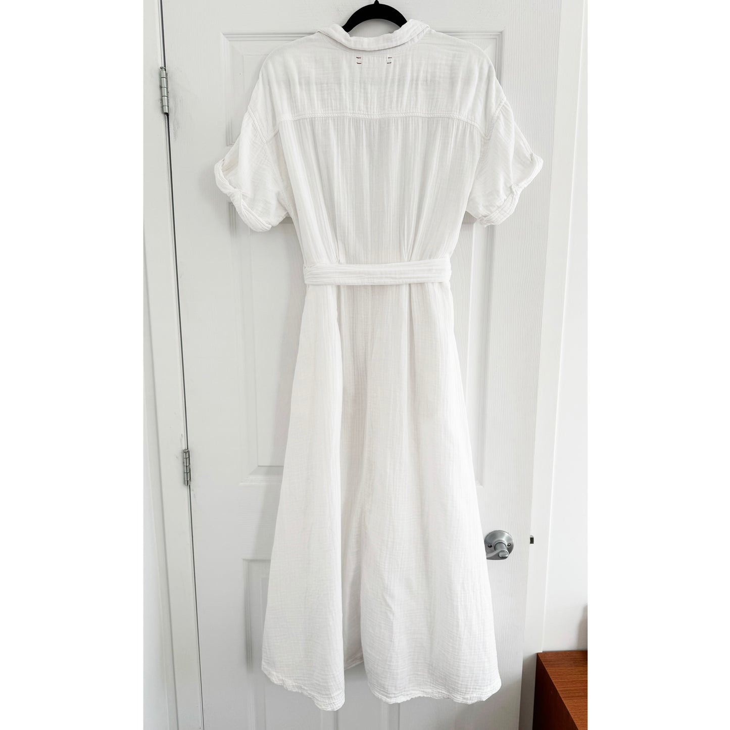 Xirena "Caylin" Cotton Dress in White, Size Large (fits like Medium?)