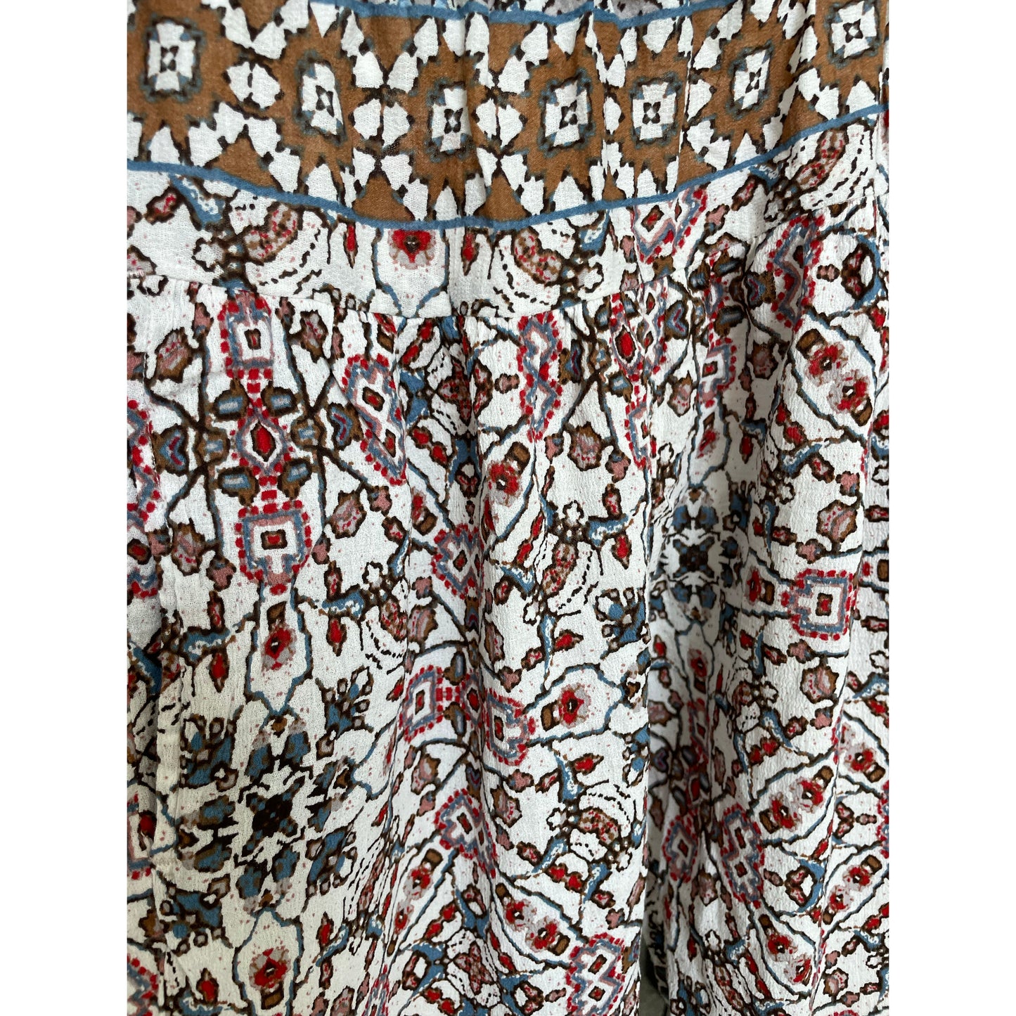 Xirena Printed Cotton "Paige" Pants, size XS