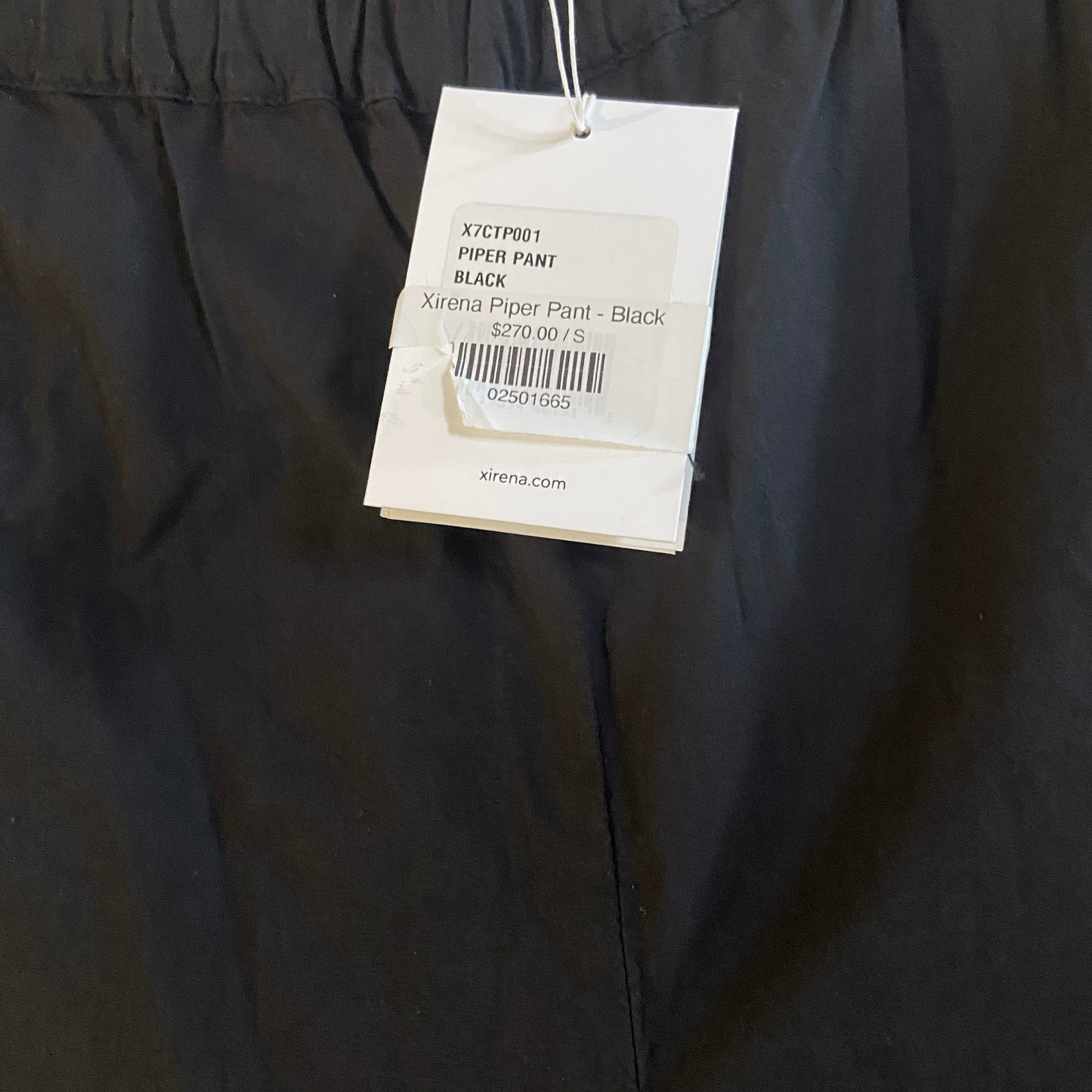 Xirena "Piper" Pant in Black, size Small