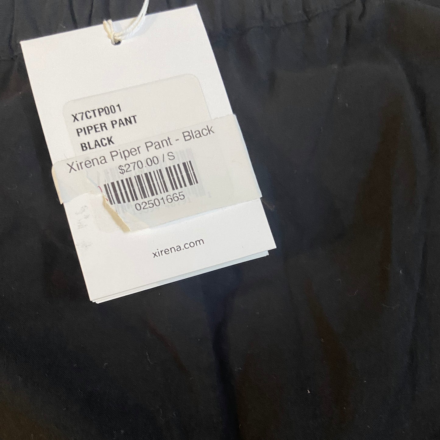 Xirena "Piper" Pant in Black, size Small