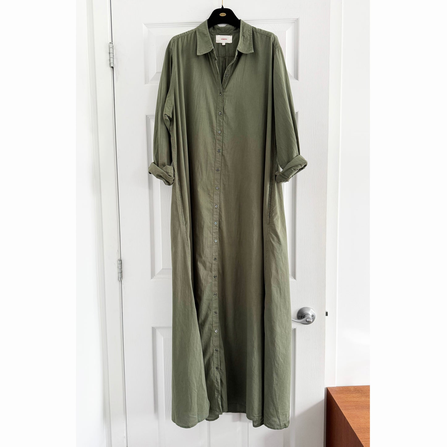Xirena "Boden" Dress in Dark Sage, size Medium