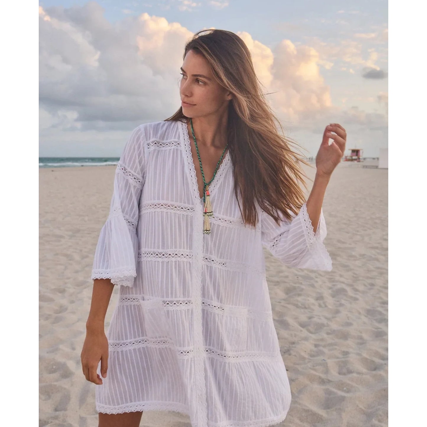 Xirena "Frida" Dress in White, size Small