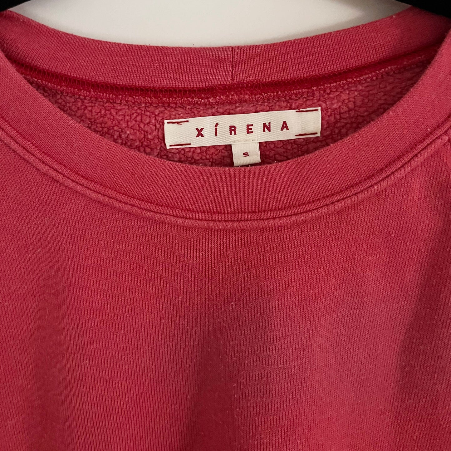 Xirena "honor" Sweatshirt in Red, Size Small