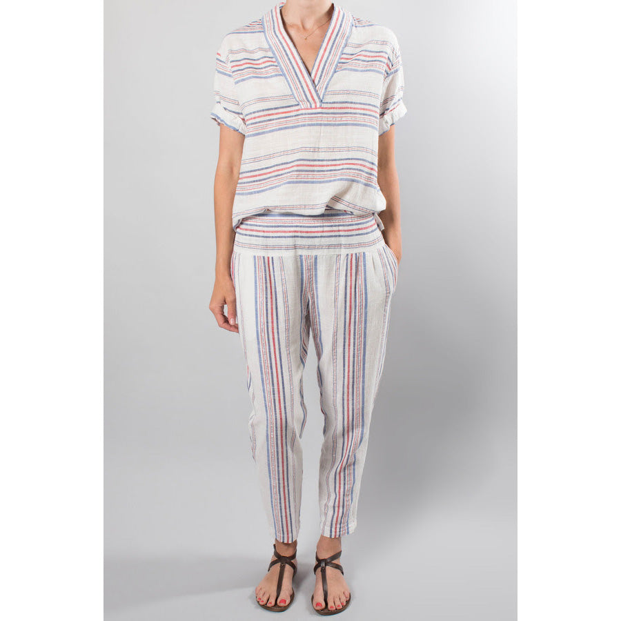 Xirena Striped Cotton "Paige" Pants, size XS